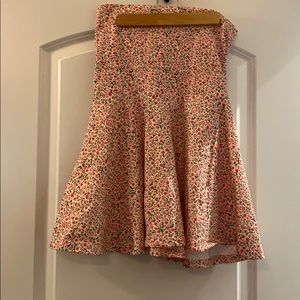 American Apparel floral skirt